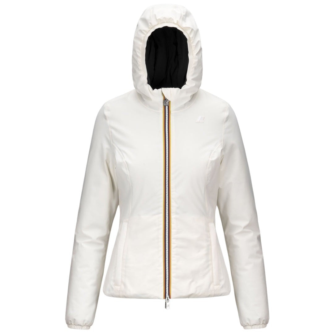 K-way - Giubbino Logo Bianco - Bianco - C'era Una Volta
