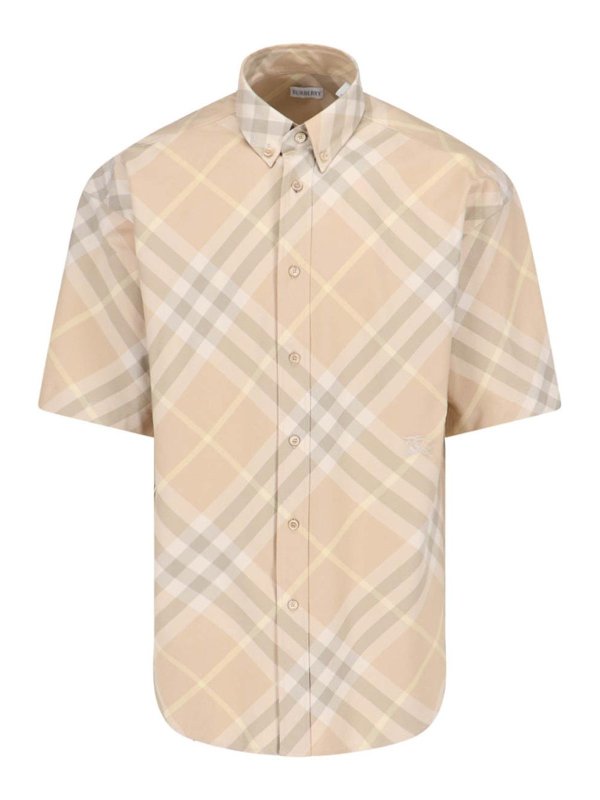 Burberry Camicia a maniche lunghe Check 8088966 main image 0