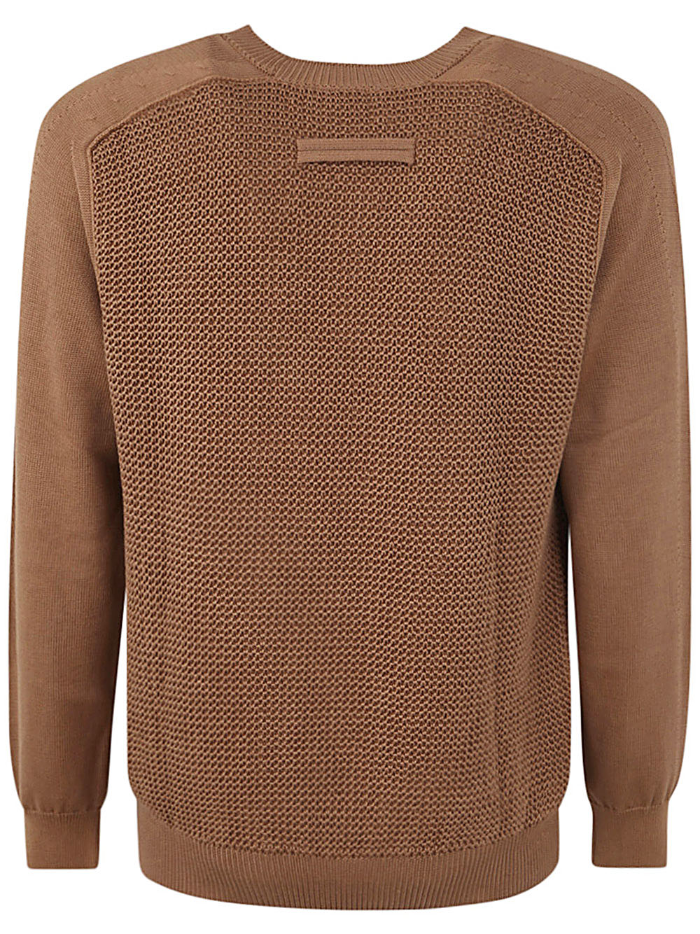 Cotton And Silk Crew Neck