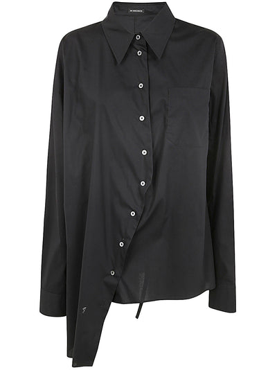 Jula Dropped Shoulder Shirt Popeline Black