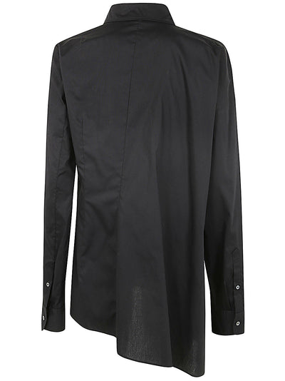 Jula Dropped Shoulder Shirt Popeline Black