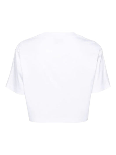 Curb Embroidered Cropped T-shirt