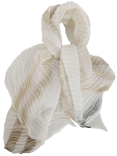 Lady Woven Pleated Stole