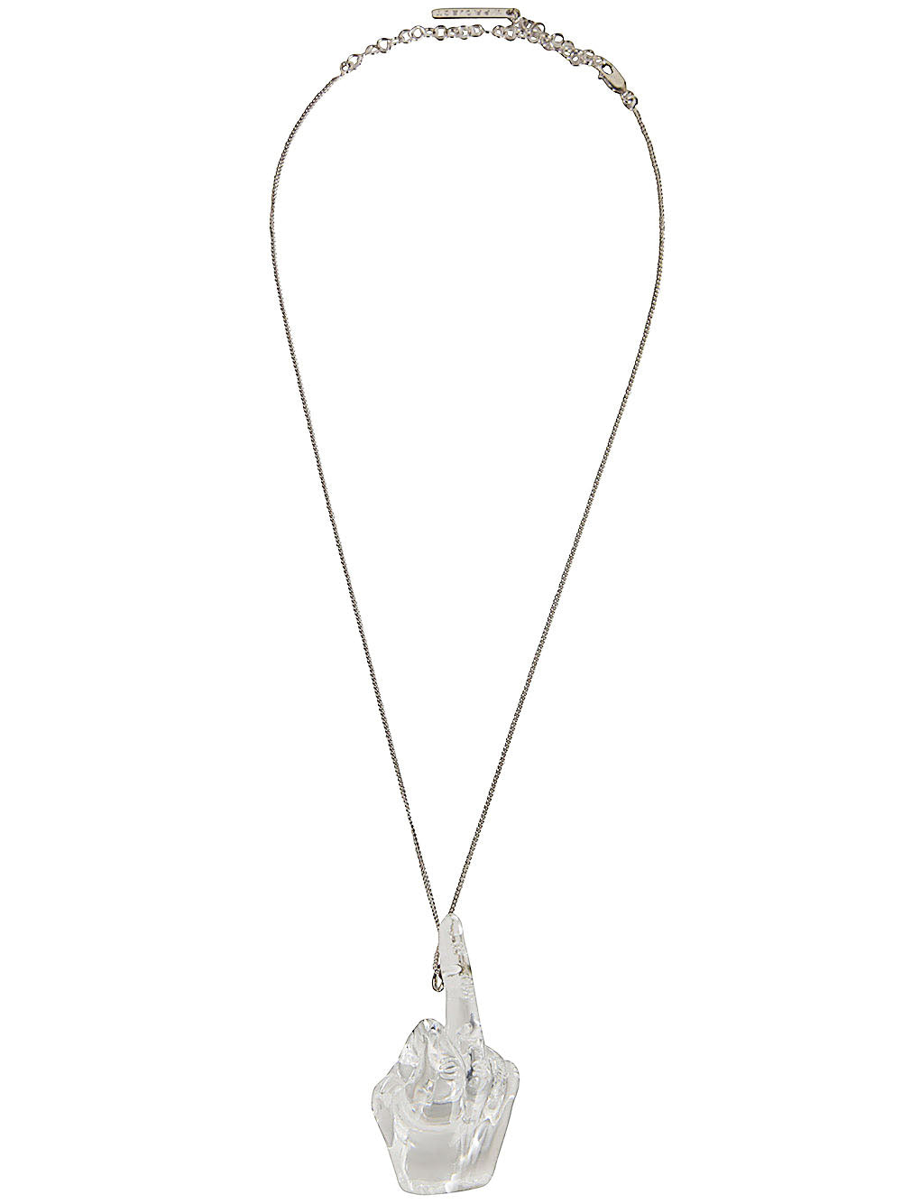 Midi Fuck You Pendant Necklace