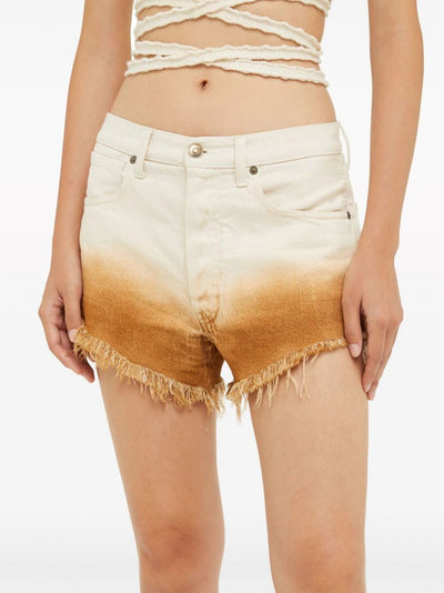 Bright Hues Denim Shorts