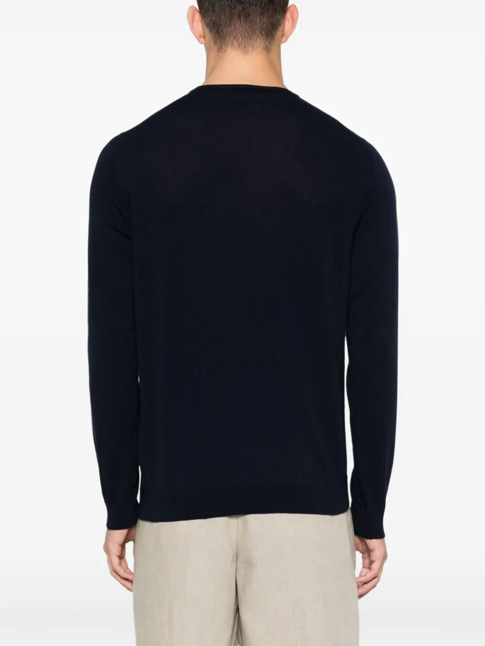 Long Sleeves Crew Neck Sweater