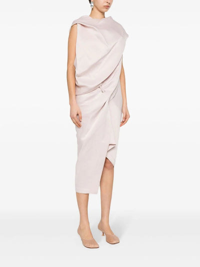 Enveloping Midi Dress