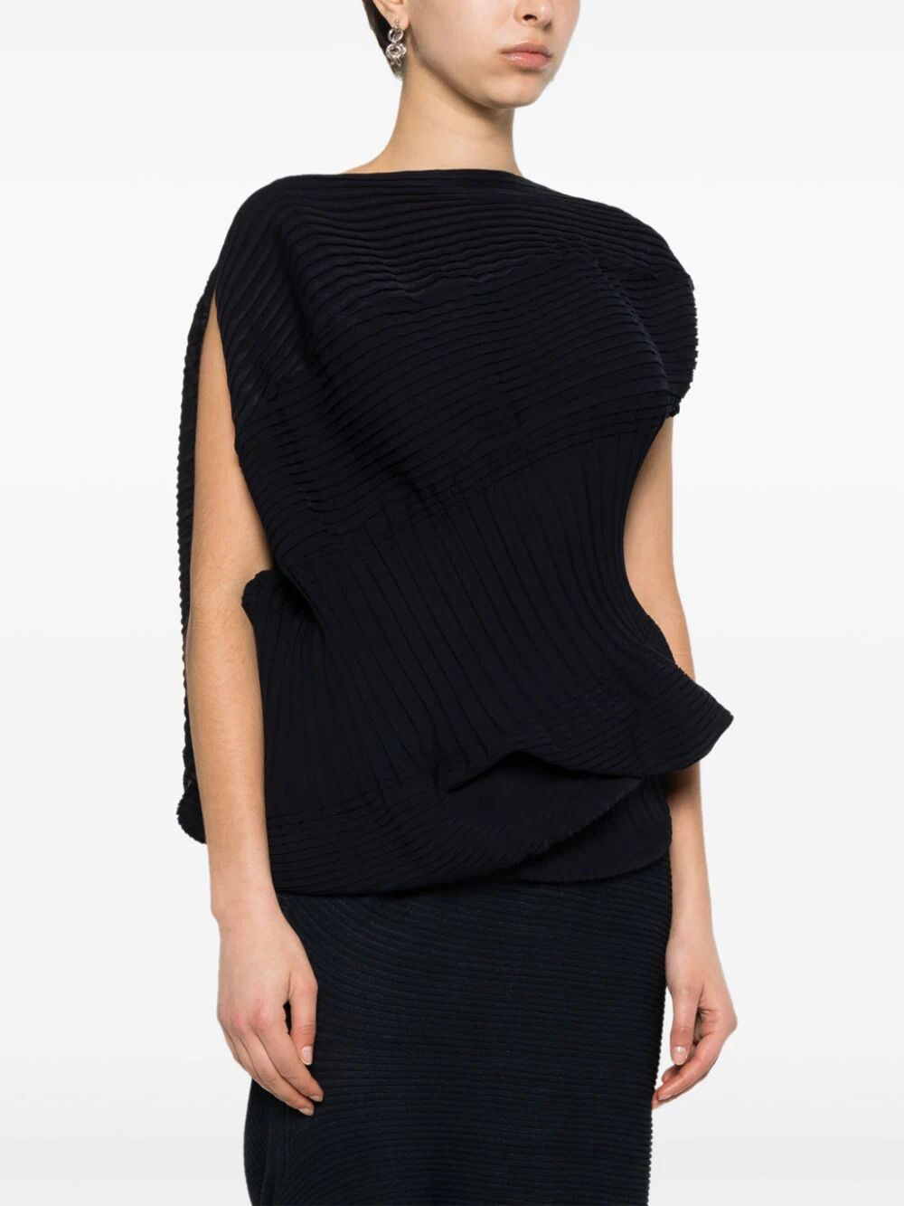 Aerate Pleats Sweater