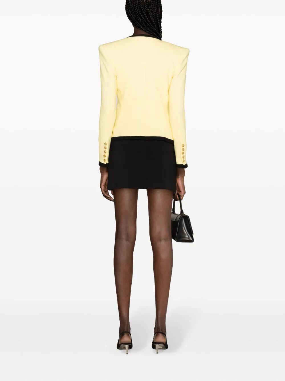 4 Pkts Collarless Jacket
