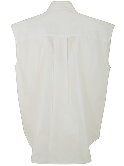 Sequined Plastron Shirt