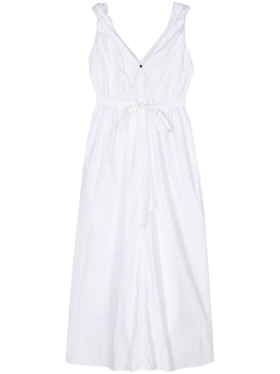 Sleeveless Dress With Elastic Waist