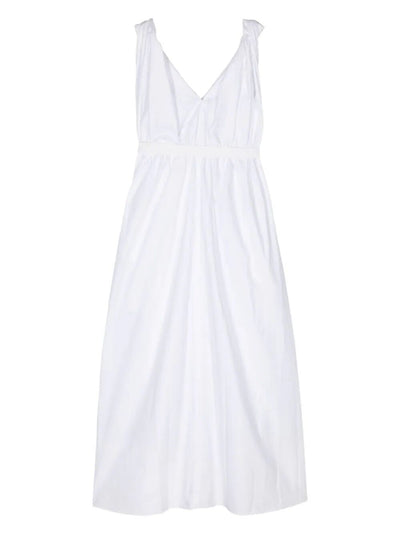 Sleeveless Dress With Elastic Waist