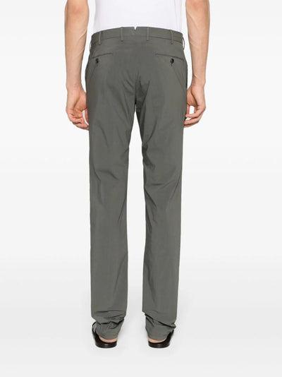Double Dye Stretch Light Popeline Slim Flat Front Pants