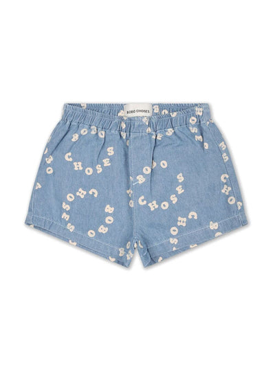 Baby Bobo Choses Circle Denim Shorts