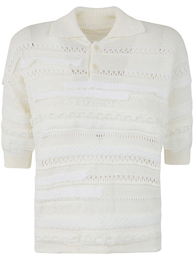Half Sleeve Pull Over With Collar