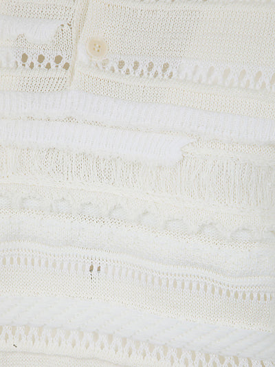 Half Sleeve Pull Over With Collar