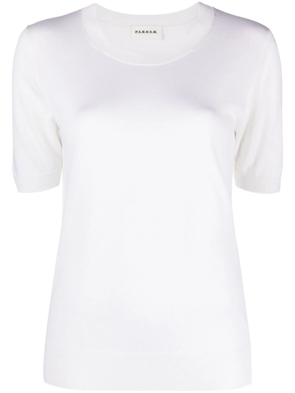 Short Sleeves Crew Neck Sweater