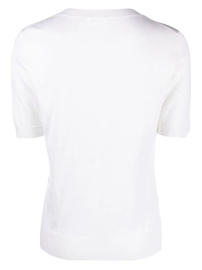 Short Sleeves Crew Neck Sweater