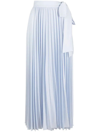 Long Pleated Skirt