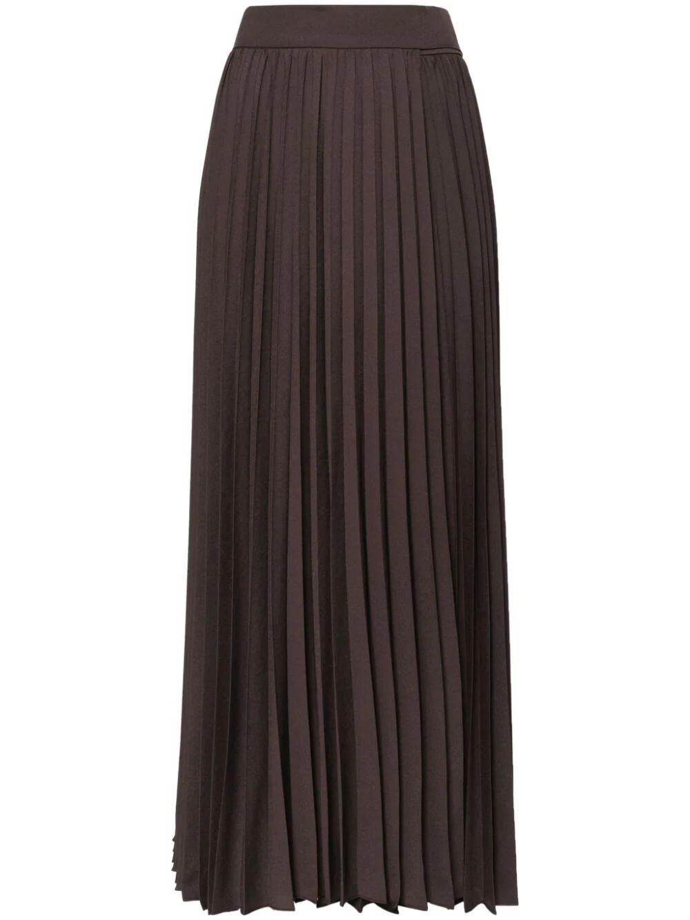 Long Pleated Skirt