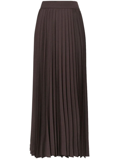 Long Pleated Skirt