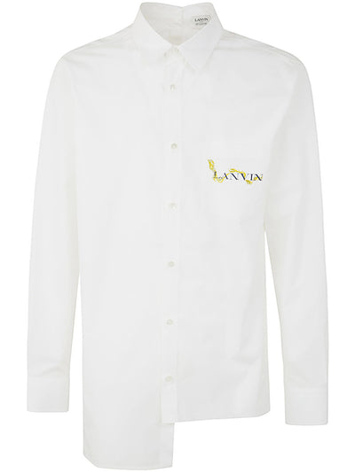 Cny Long Sleeve Asymmetric Shirt