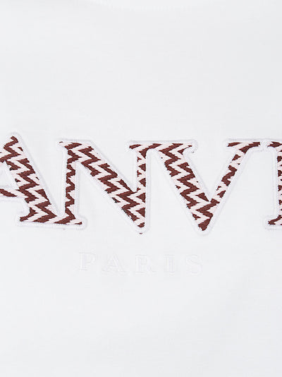 Curb Embroidered Cropped T-shirt