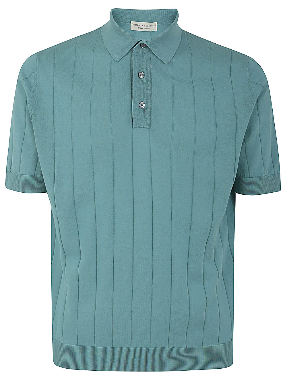 Short Sleeves Ribbed Polo