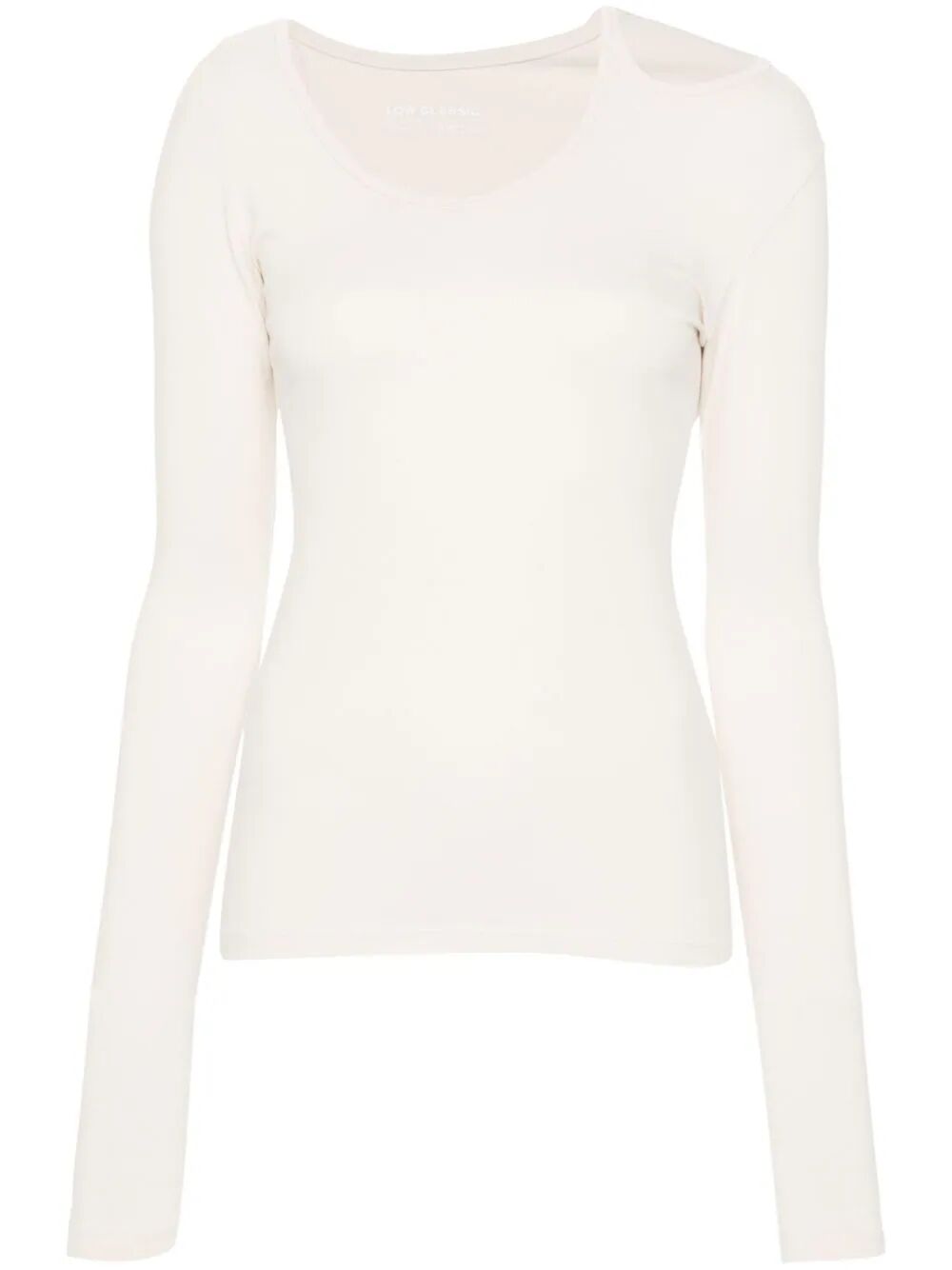 Curve Hole T-shirt