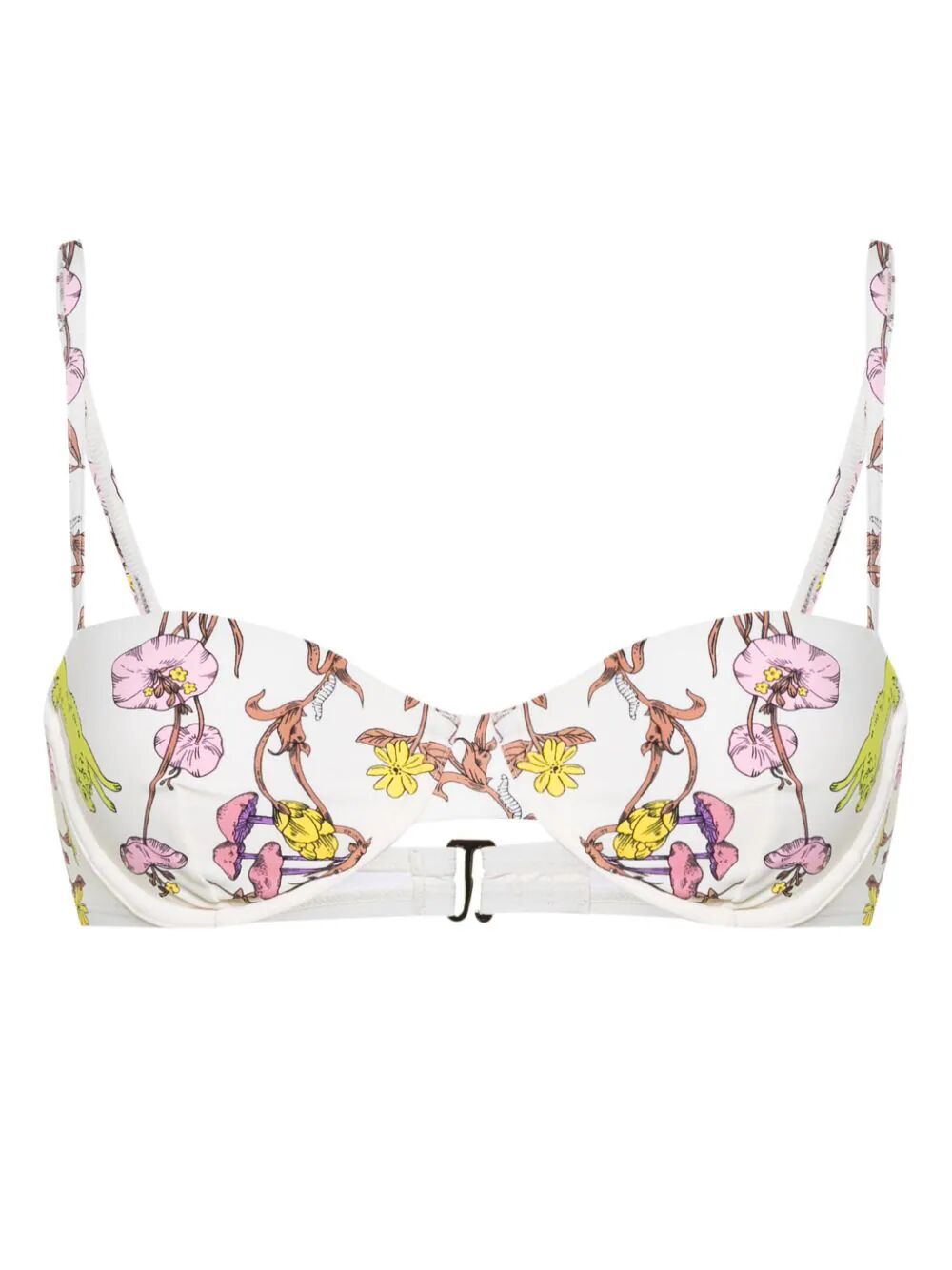 Printed Underwire Bikini Top