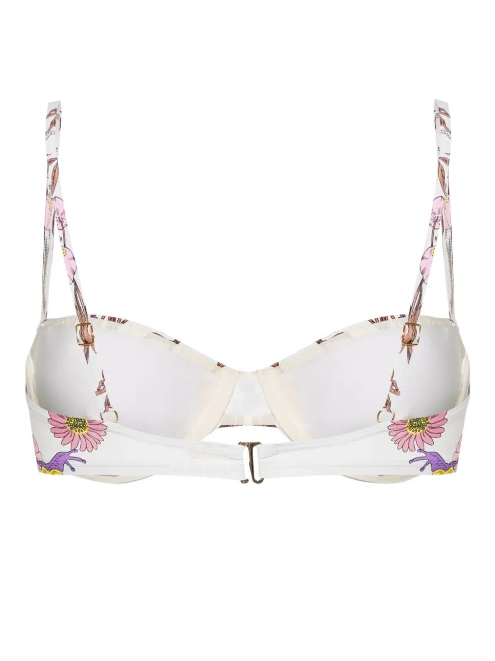 Printed Underwire Bikini Top