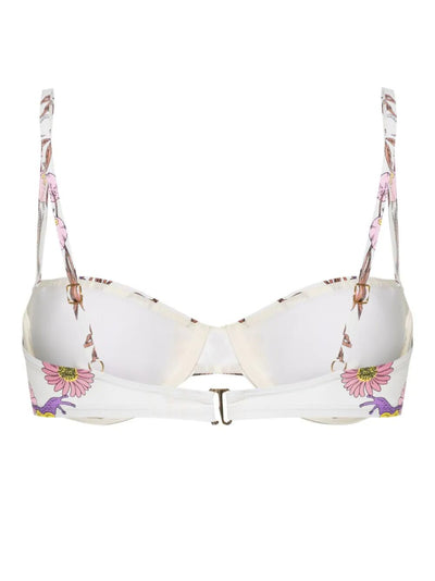 Printed Underwire Bikini Top