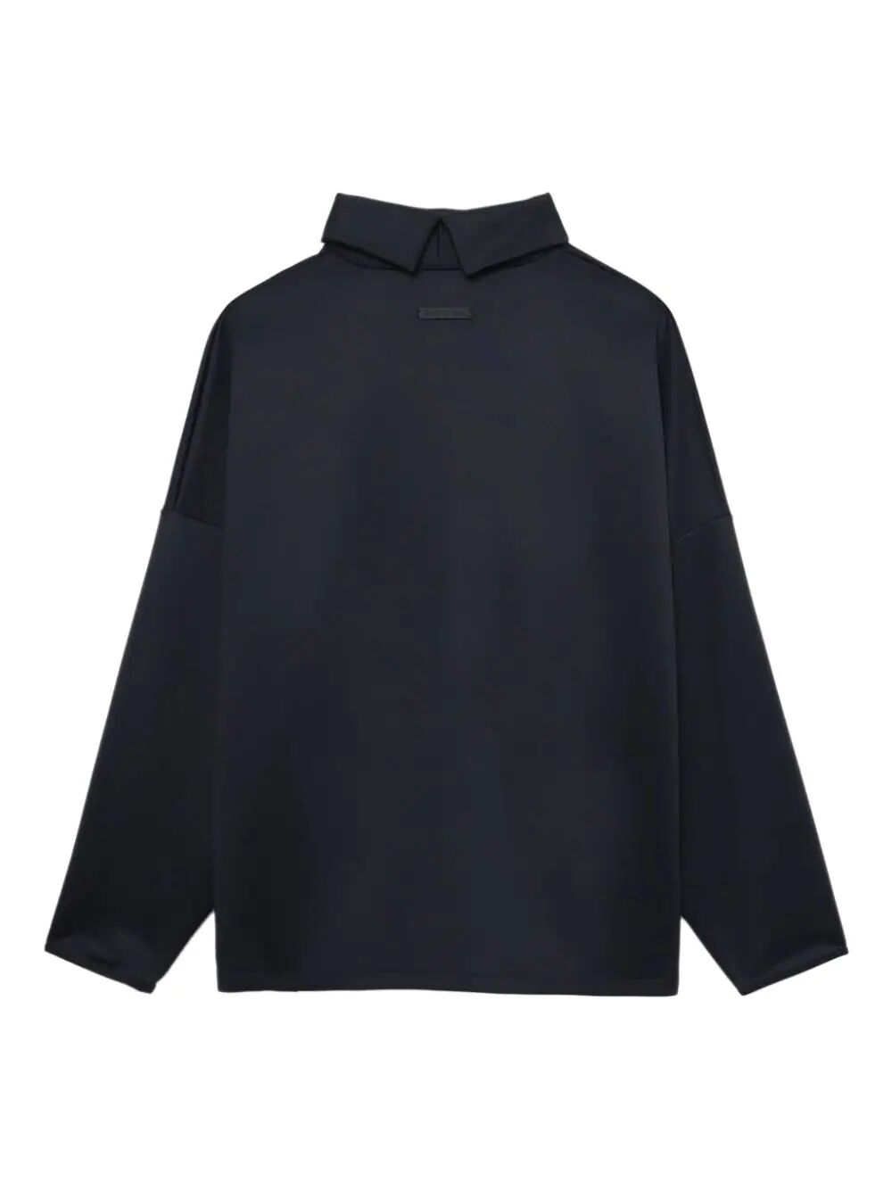 Split High Neck Ls Top