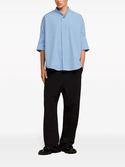 Mandarin Collar Shirt