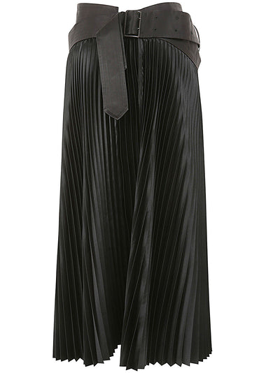 Pleated Long Skirt