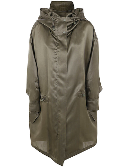 Tambuto Oversized Organdy Parka