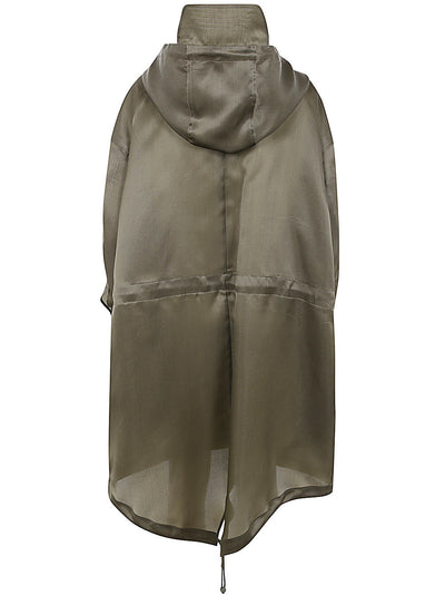 Tambuto Oversized Organdy Parka