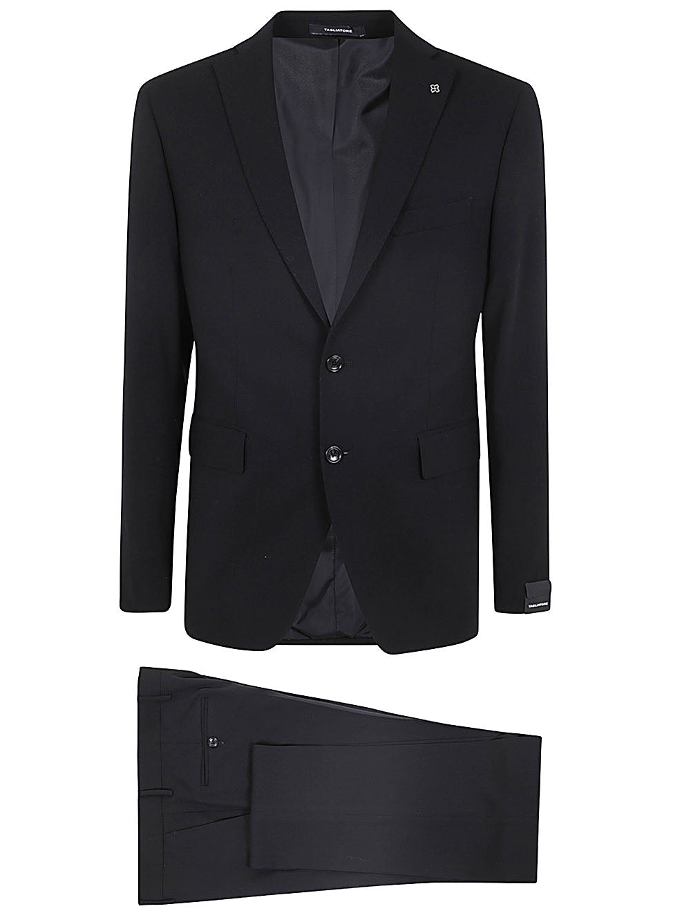 Crepe Effect Classic Suit