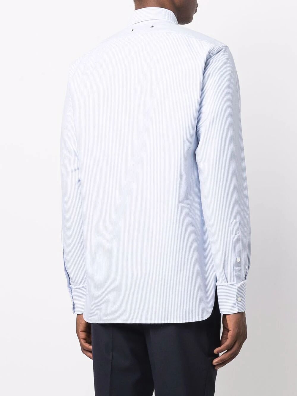 Golden M`s Regular Striped Oxford Shirt