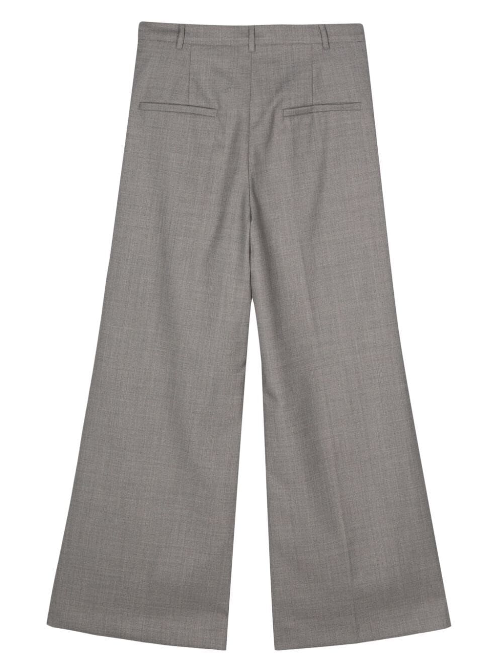 Wide Wool Trouser