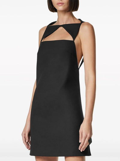 Cocktail Dress In Double Wool