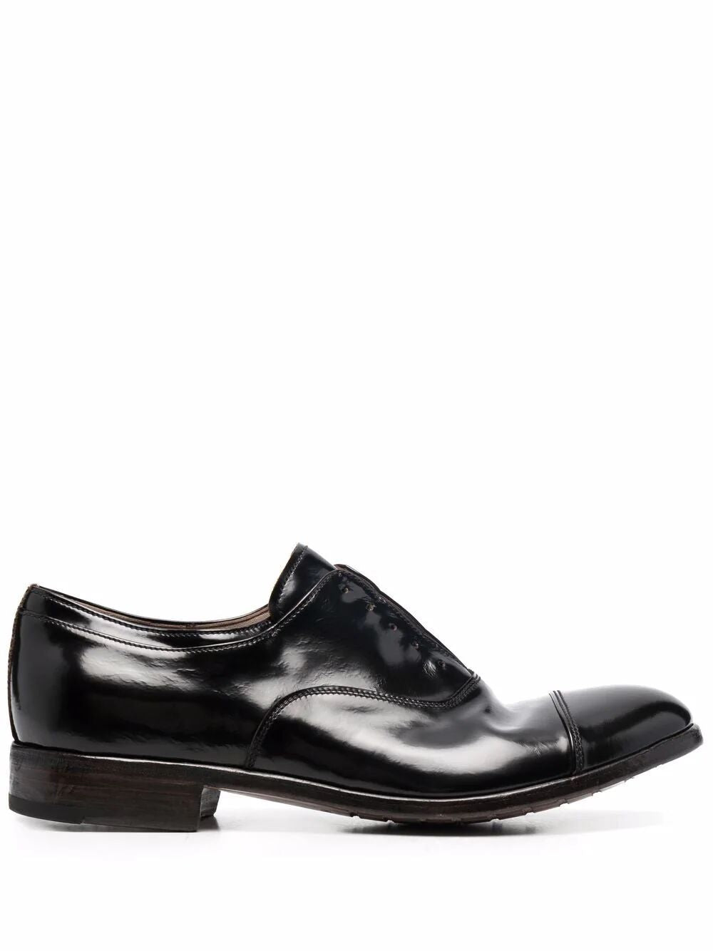 Luce Brass Lace Up Shoes