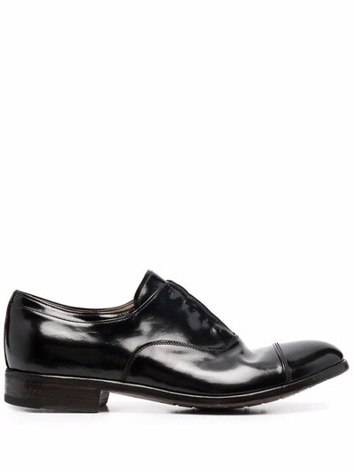 Luce Brass Lace Up Shoes