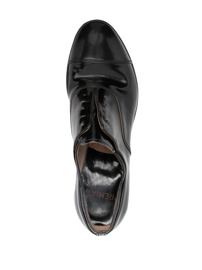 Luce Brass Lace Up Shoes