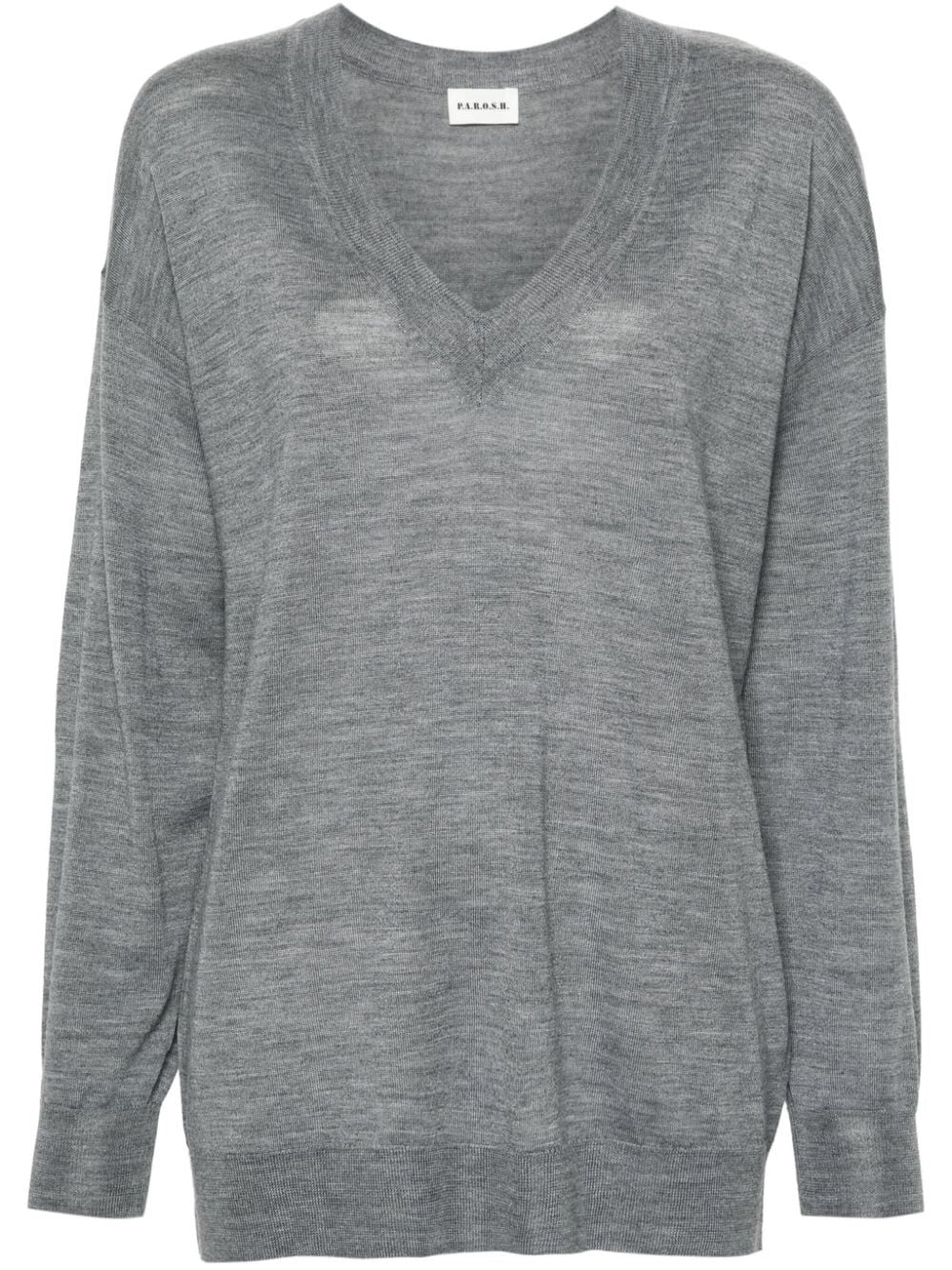 Oversized V Neck Sweater