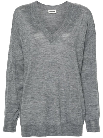 Oversized V Neck Sweater