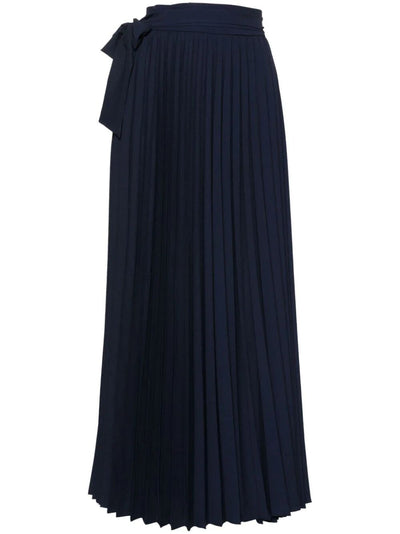 Long Pleated Skirt
