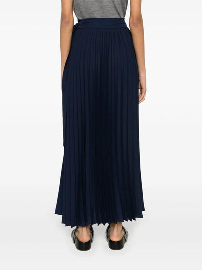 Long Pleated Skirt