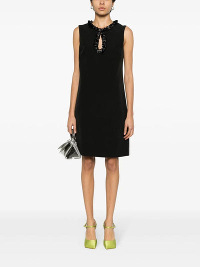 Sleeveless Mini Dress With Paillettes
