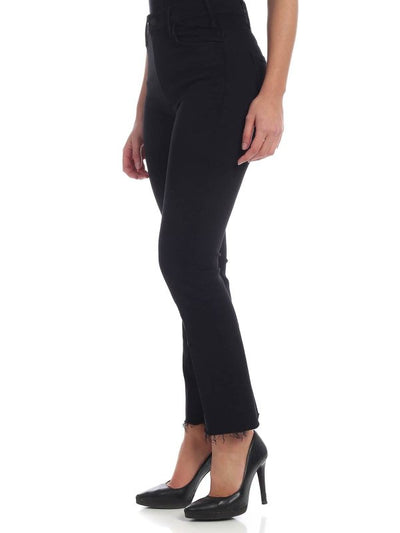 Pantalone Hustler Ankle Fray Nero